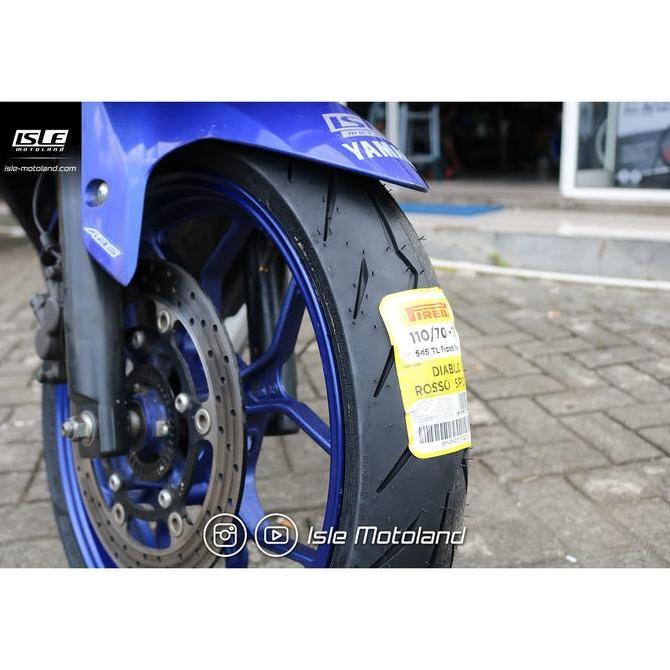 New PIRELLI Ban Ninja 250 FI Old Diablo Rosso Sport 110/70-17