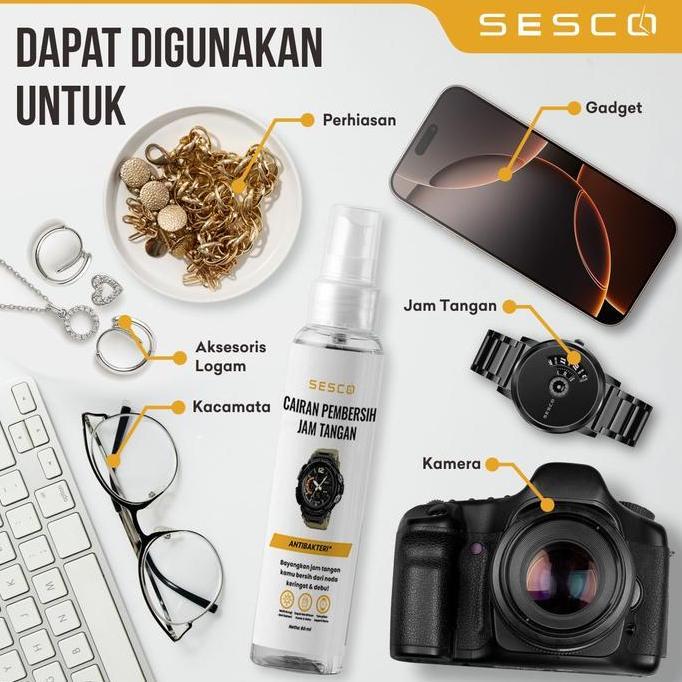 Twara- Sesco Watch Cleaner Cairan Pembersih Jam Tangan Profesional