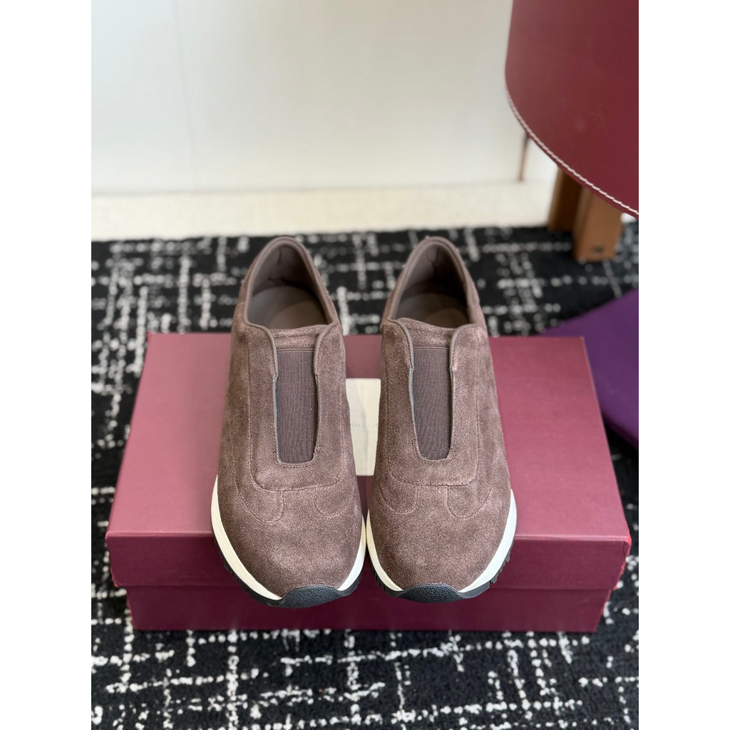 John Lobb casual Slip-On Sneakers men's outdoor skateboard sneaker tennis sport footwear size37-45