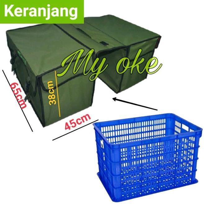 Tas Obrok Motor Kurir Super Jumbo Keranjang FAB
