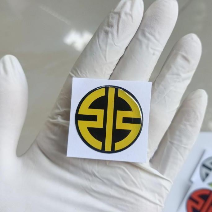 Stiker logo kawasaki H2 H2R emblem resin lentur