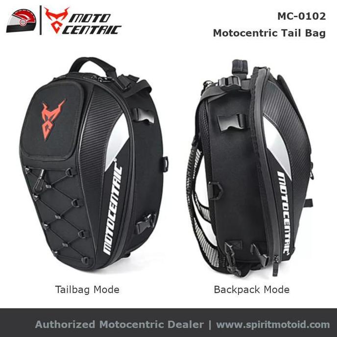 Motocentric Tail Bag Tas Touring Belakang Motor Waterproof
