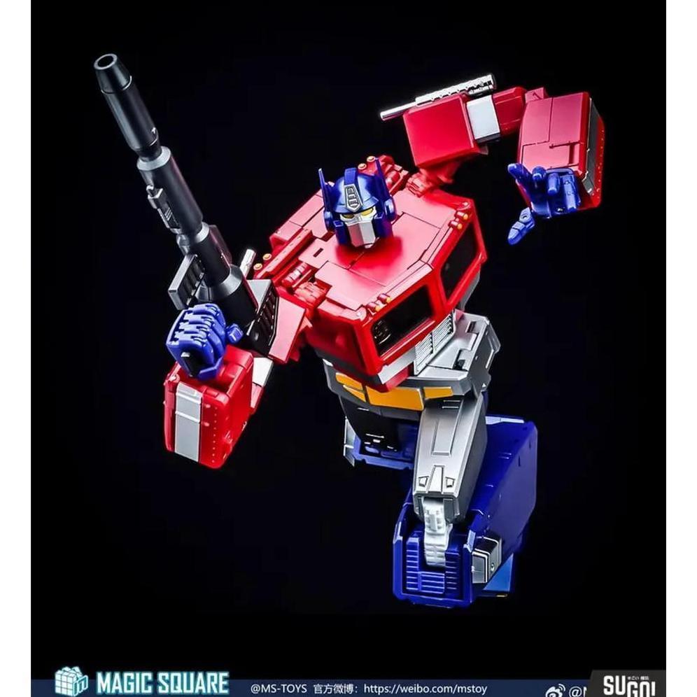 Magic Square Ms-Toys Ms-02Tc Optimus Prime 2.0 Metallic Version