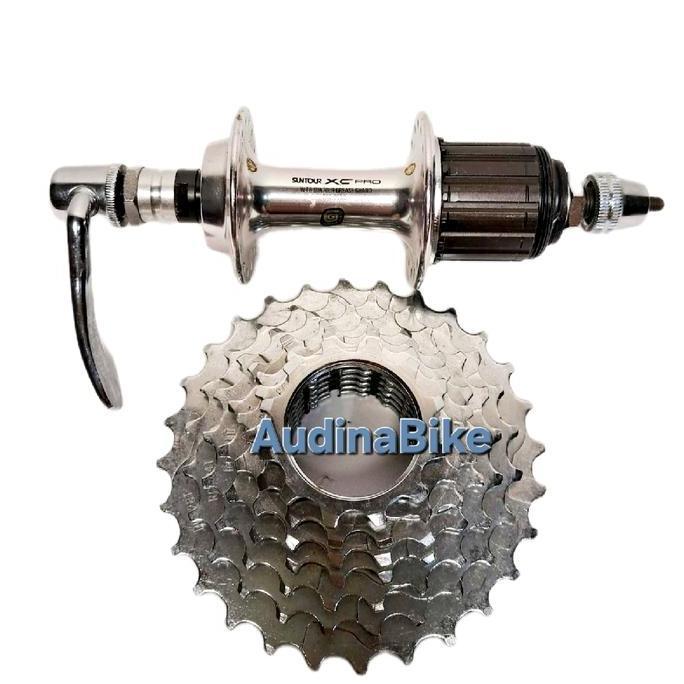 Produk Asli Freehub Suntour Japan 32 Hole Free Sprocket 7Speed Nos/Freehub Sepeda