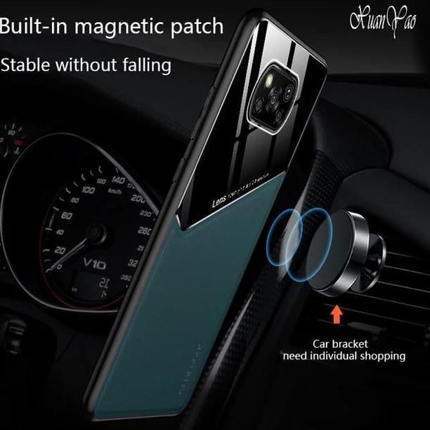 POCO X3 NFC SOFT CASE PREMIUM PLEXIGLASS LEATHER