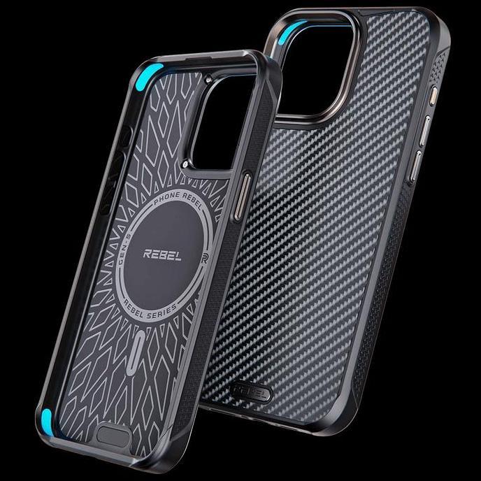 PHONE REBEL GEN5 Rebel Black Case for iPhone 15 ProMax