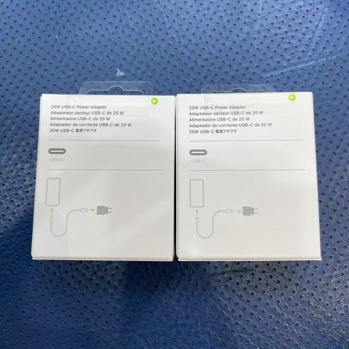Adaptor Charger iPhone Fast Charging 20W Original TAM RESMI IBOX