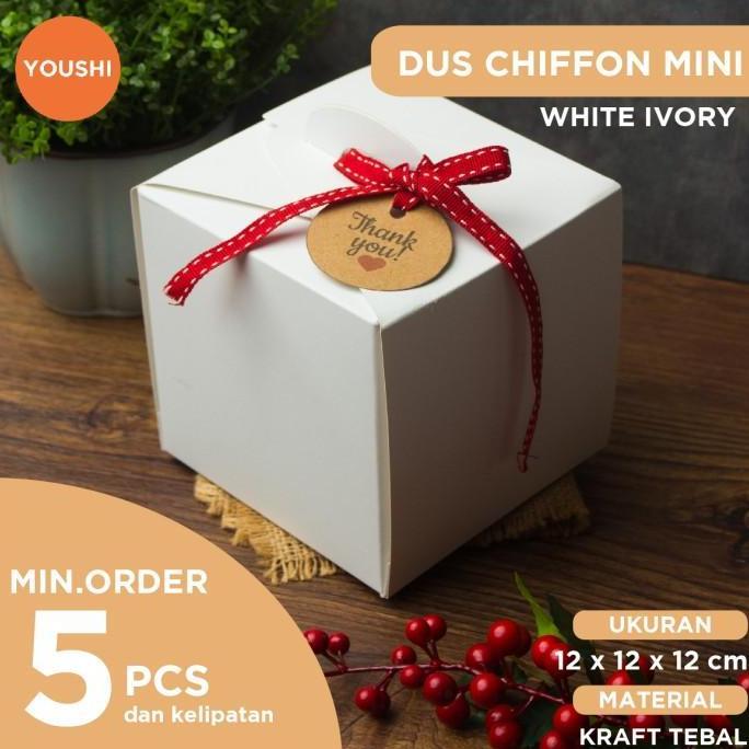 Dus Kue/Kotak Kue/Box Kue Mini/Dus Bolu/Dus Chiffon Mini/Snackbox