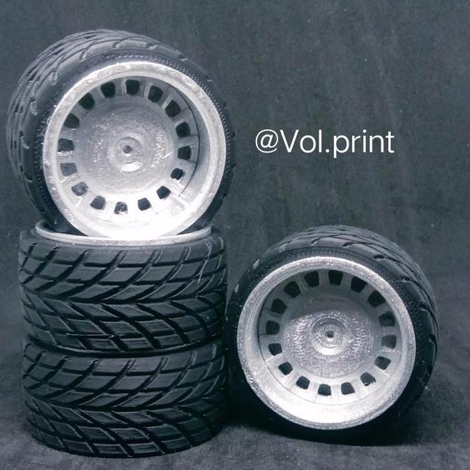 Velg Dtm Silver Wpl D12