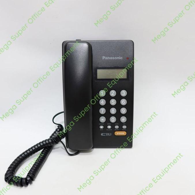 Grosir Telepon Kantor Panasonic / Telepon Rumah / Telepon Kabel Panasonic Kx-Ts402 Black