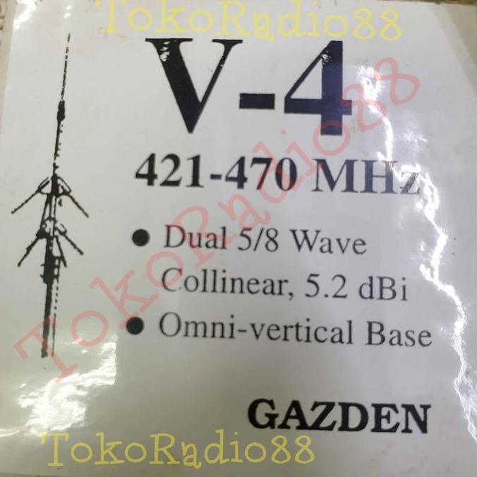 Sale Antenna Uhf Telex Hygain V4 Loading Besar