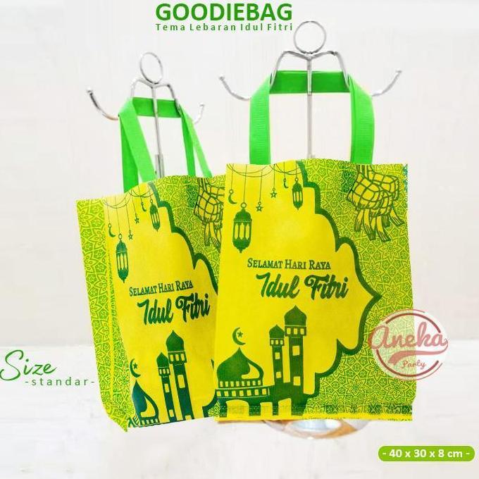 Tas Parsel Idul Fitri standar / Goodie Bag Idul Fitri / Kantong Snack Souvenir parsel lebaran / tas 