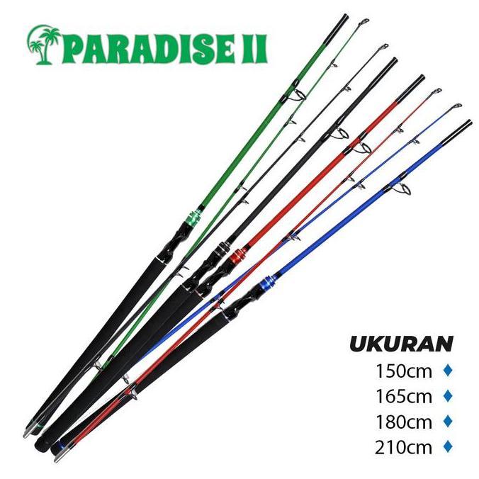 Joran Spinning Tornado Paradise II Fiber Solid Terkuat