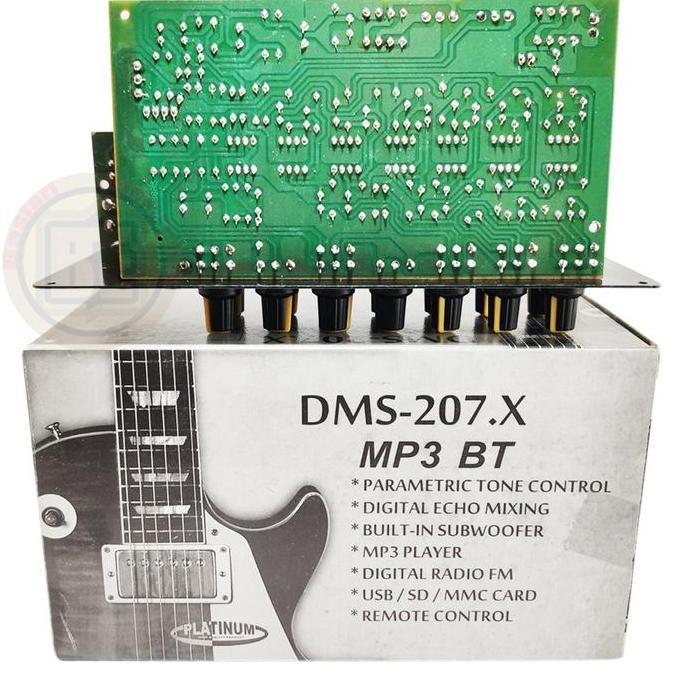 TONE CONTROL AKTIF DMS-207 MP3 BLUETOOTH TONE MIXING ACTIVE DMS 207.X
