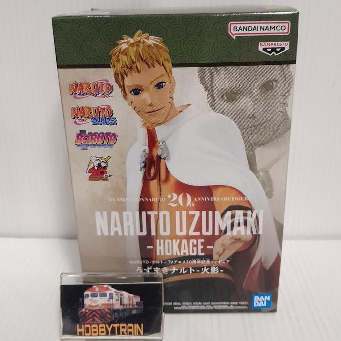 BANPRESTO 20TH ANNIVERSARY NARUTO UZUMAKI HOKAGE FIGURE
