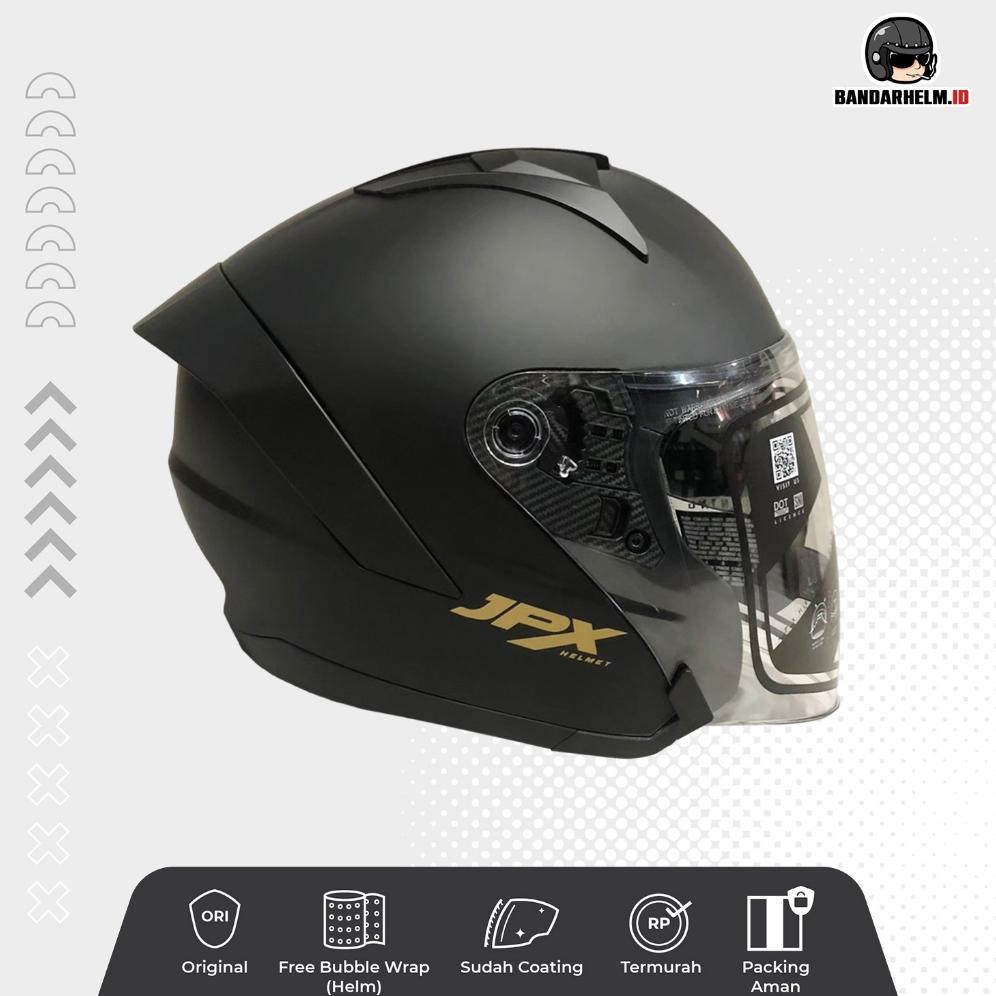 Helm JPX Nova X Solid Black Doff