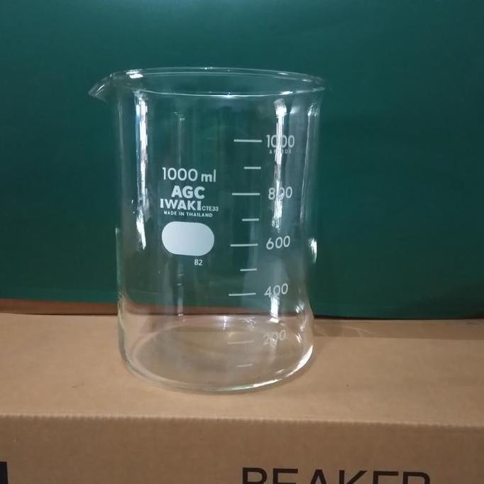Beaker Glass 1 L. Beaker Glass 1000 Ml. Iwaki Gercep
