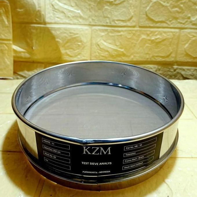 Sieve Ayakan Stainless Mesh 60 Test Mesh 60 (250 Um) Diameter 25 New