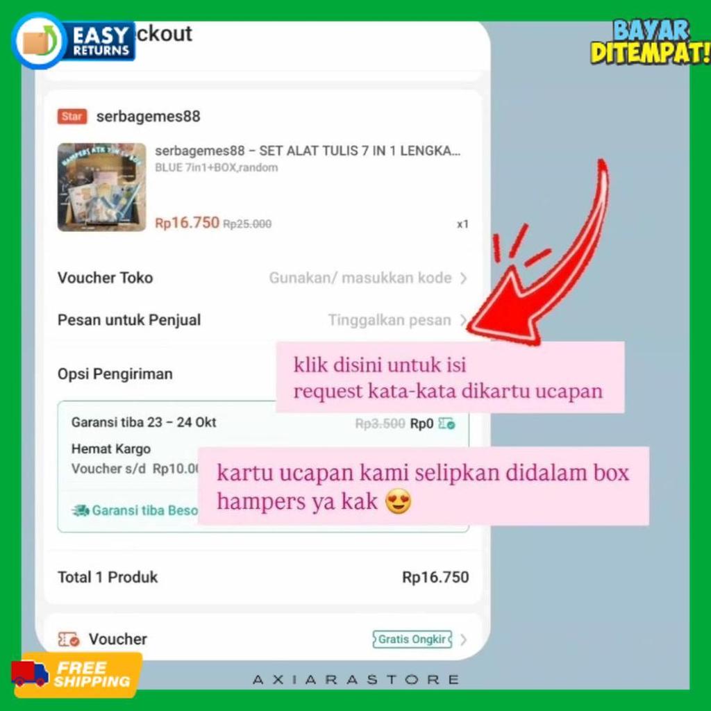 Diskon Serbagemes88 - Alat Tulis Set 12 In 1 Lengkap / Stationery Untuk  Perlengkapan Alat Tulis / P