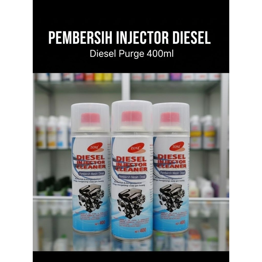 Wds ZONE DIESEL PURGE DIESEL INJECTOR CLEANER 400ML Pembersih Injektor mesin diesel purging injektor