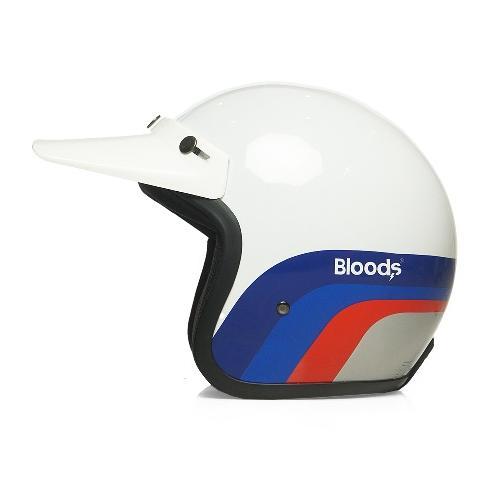 Bloods Helmet Bevel White
