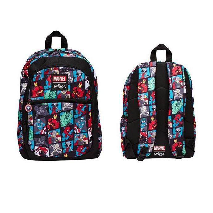 Smiggle Marvel Classic Backpack Tas Ransel