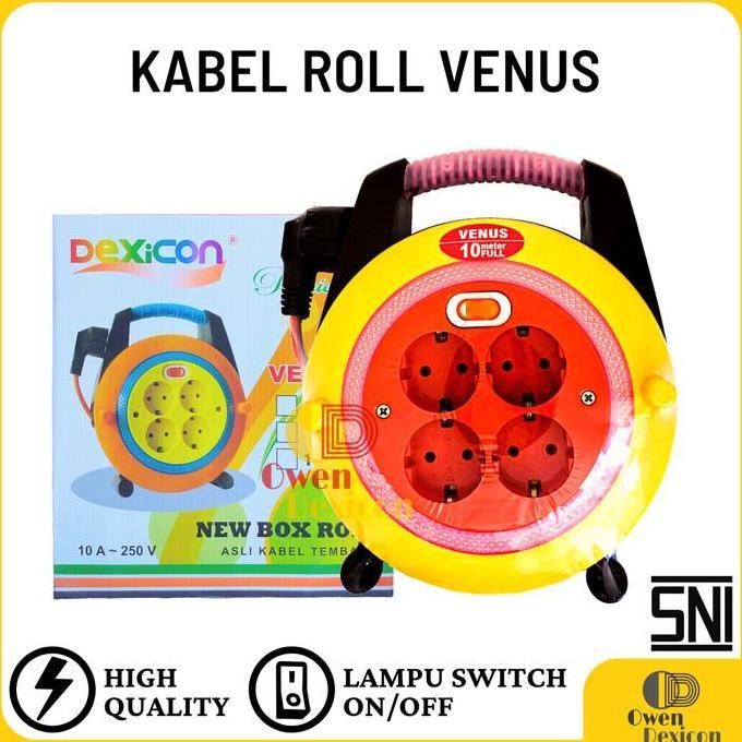 KABEL ROLL/BOX KABEL/KABEL GULUNGAN/BOX ROLL/KABEL OLOR 10 meter VENUS