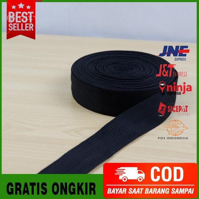 Tali Sabuk Webing Webbing Roll 4 cm 2 cm Tebal Isi -+30 Yard Bahan