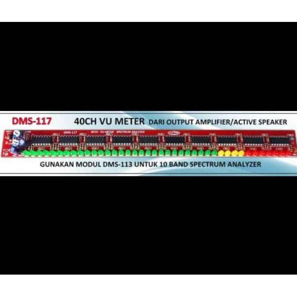 LED VU METER SPECTRUM 40 LED DMS-117