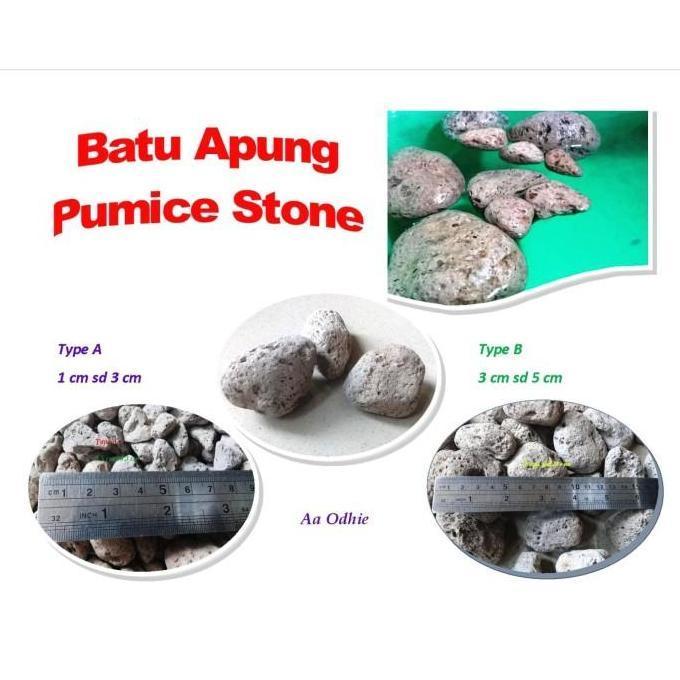 Batu Apung / Pumice Stone 1 Kg - Pumice Natural Stone