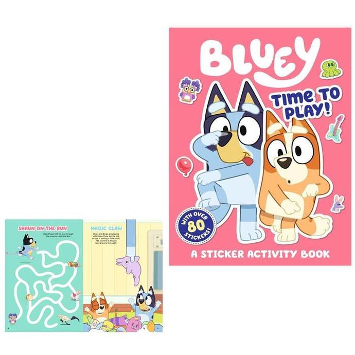 Bluey Kids Book: Time to Play Sticker Activity Book