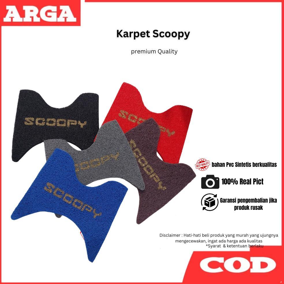 Karpet Motor Scoopy / Keset Motor Scoopy / Alas Kaki Motor honda Scoopy stylish