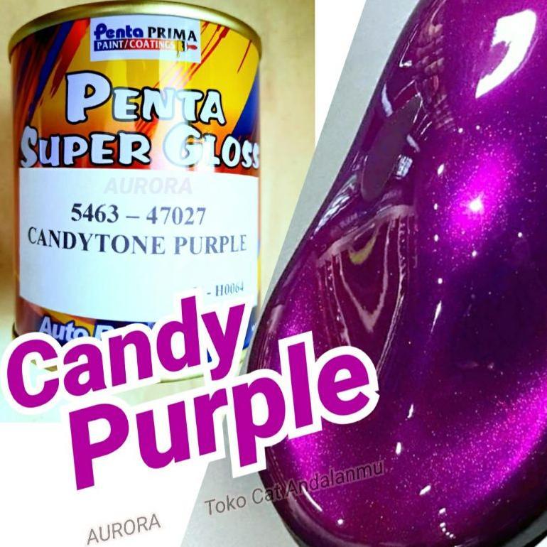 Cat Candytone Purple Penta Super Gloss Candy Tone Ungu Purpel