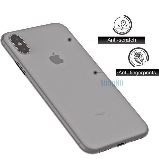 Hard Case Ultra Thin Tipis iPhone 11 12 13 14 Mini Pro Max Casing