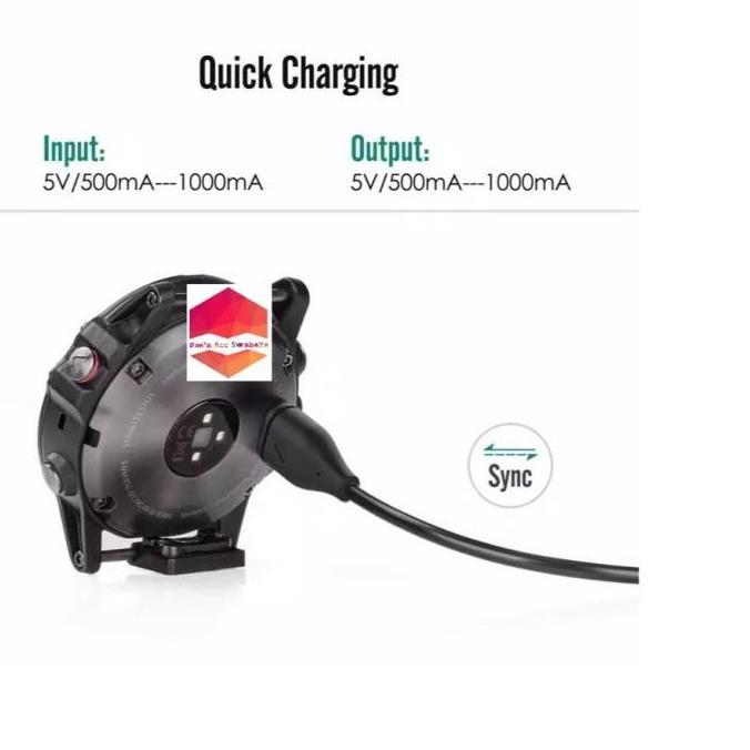 Cable Charge Usb Garmin Instinct Kable Cas untuk Garmin Instinct