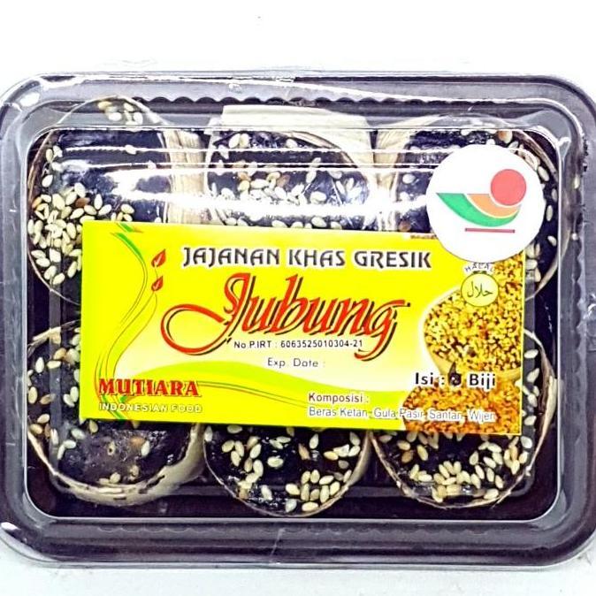 MUTIARA JENANG JUBUNG JAJANAN KHAS GRESIK ISI 6pcs | WIJEN ASLI KLOBOT