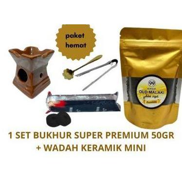 Clxs- Paket Bukhur Premium Basah 50Gr | Bukhur Gahru | Bukhur Madinah | Bukhur Kasturi | Bukhur Roud
