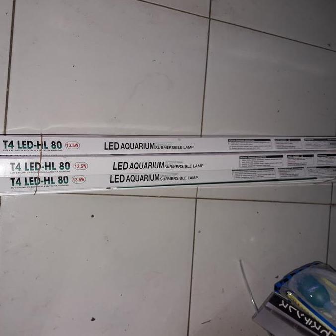 Yujitaro- Lampu Led Celup Aquarium 80Cm ( Merah/Putih )