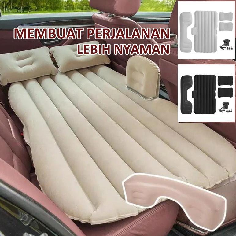 Kasur Mobil Kasur Angin Matras Kasur Mobil Angin Pompa + Bantal Matras Kasur Angin Mobil