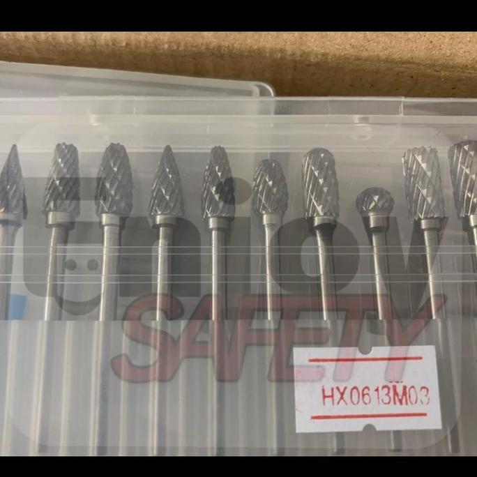 Powerx- Mata Tuner 10 Pc Porting Bor Tuner 3Mm X 6Mm Carbide / Mata Bor