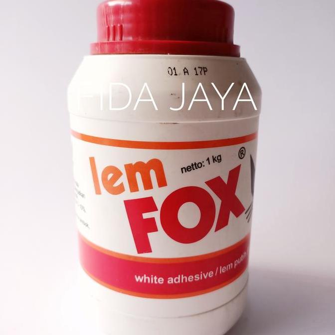 Potere- Lem Fox Putih 1 Kg/Lem Kayu