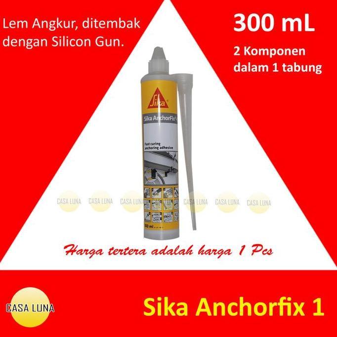 Potere- Lem Angkur Lem Beton Chemical Anchor Perekat Angkur Sika Anchorfix 1