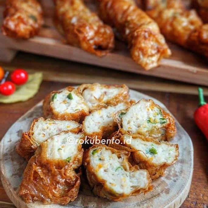 Beff- Kani Crab Roll Half Roku Bento Bsd Isi 7 Roll Frozen Lumpia Rajungan