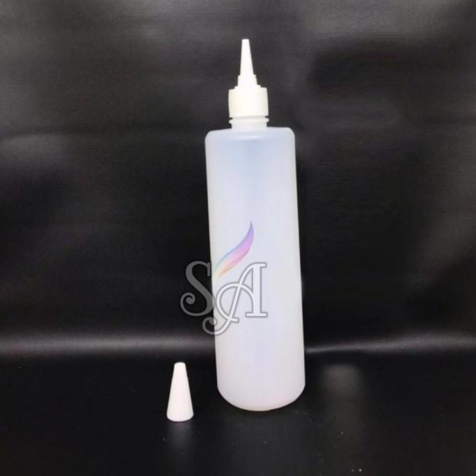 Botol Saus Plastik 400ml / Botol Kecap Mayonaise 400ml Natural