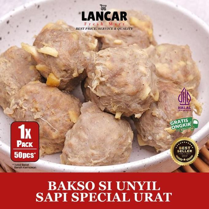 Beff- Bakso Si Unyil Sapi Special Urat (Isi 50Butir)