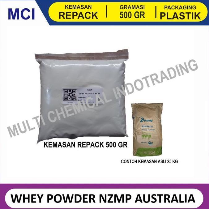 Maxmilt- Whey Powder Nzmp Australia Susu Bubuk Protein - 500 Gr