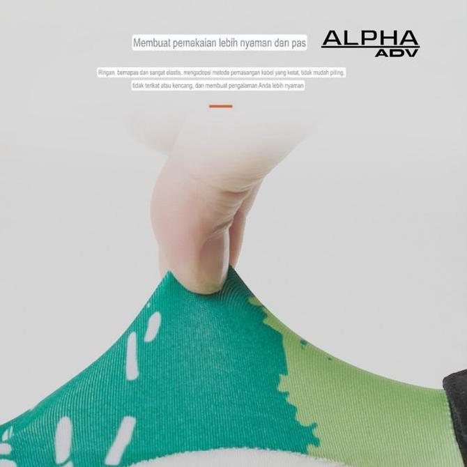 Alpha Adv Sarung Tangan Olahraga Sepeda Mancing Anti Slip Tahan Air Cepat Kering Alat Terlaris