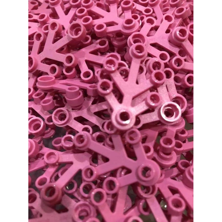 Lego plant leaves dark pink 4 x 3 2423