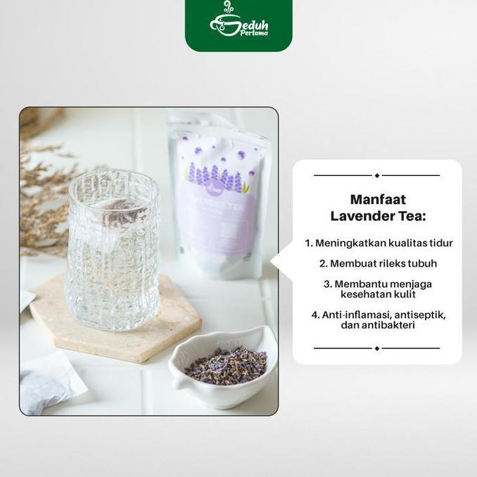 Trinken- Bunga Lavender Kering / Teh Lavender / Lavender Tea / Teh Insomnia