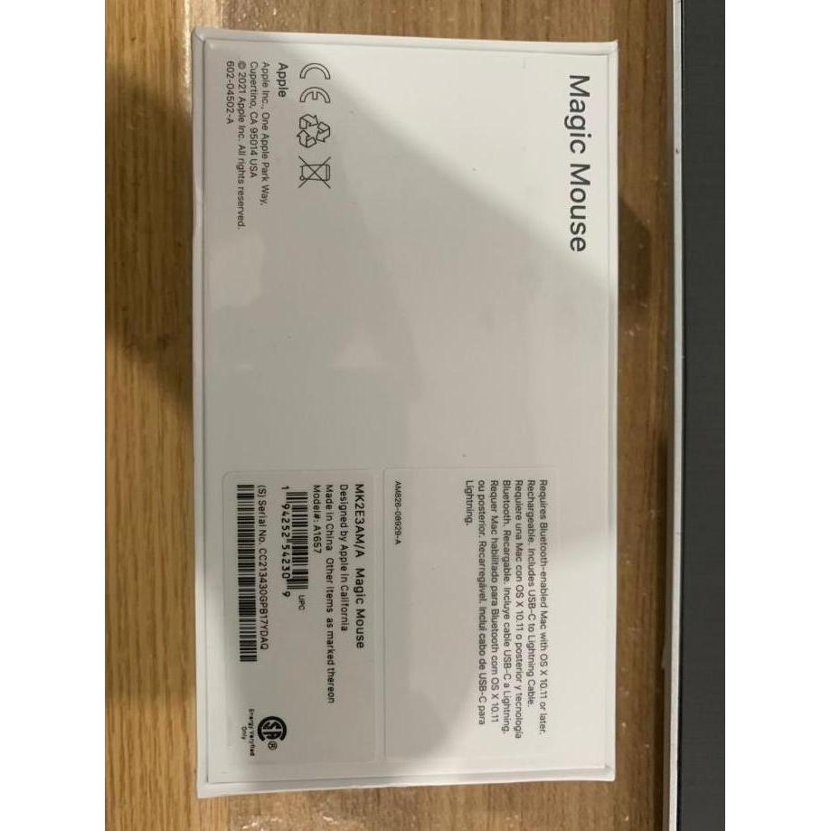 Apple Magic Mouse 3 IBOX Original Silver For iMac MacBook Mac Mini